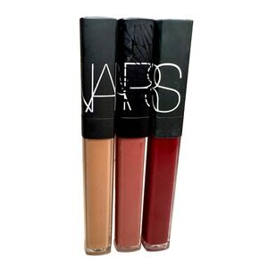 NARS 3 set lipgloss INSTANT CRASH nude + CORSICA pink + QUITO red Full Size